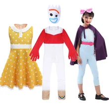 Детский костюм для мальчиков и девочек с героями мультфильма «История игрушек», комбинезон с маской, Woddy Buzz Lightyear Bo peep Gabby Jessie, нарядная одежда для Хэллоуина