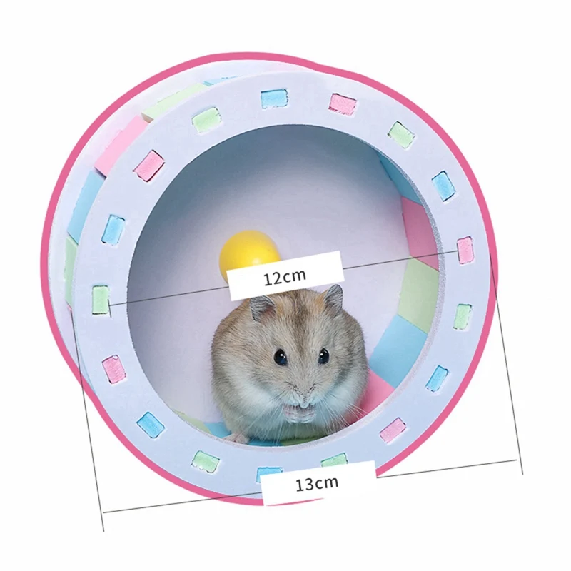 Маленькая мышь для домашних животных Спортивное колесо для упражнений DIY беговое колесо для маленьких питомцев фитнес беговое колесо для хомяка