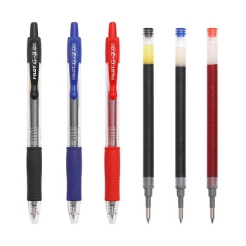 

1pcs Retractable Premium Gel Ink Roller Ball Pens Refills Fine Pt 0.7mm 0.5mm Man Office & School Pen