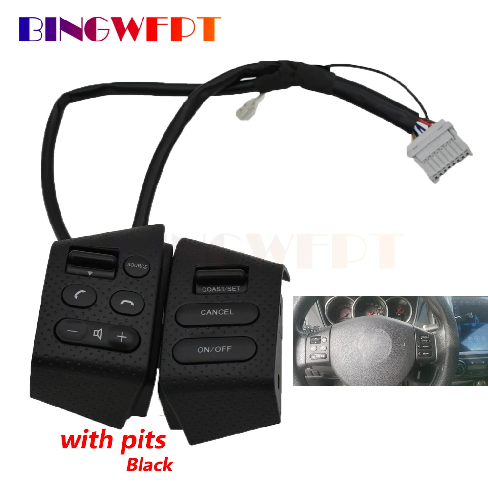 NEW Car Accessories Steering Wheel Control Buttons With Backlight FOR
