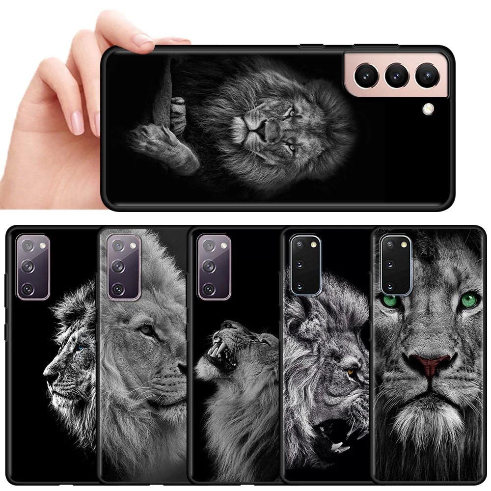 Чехол для телефона с изображением животных Львов Samsung Galaxy S21 Ultra S20 FE S10 Lite S9 S8 Puls 5G