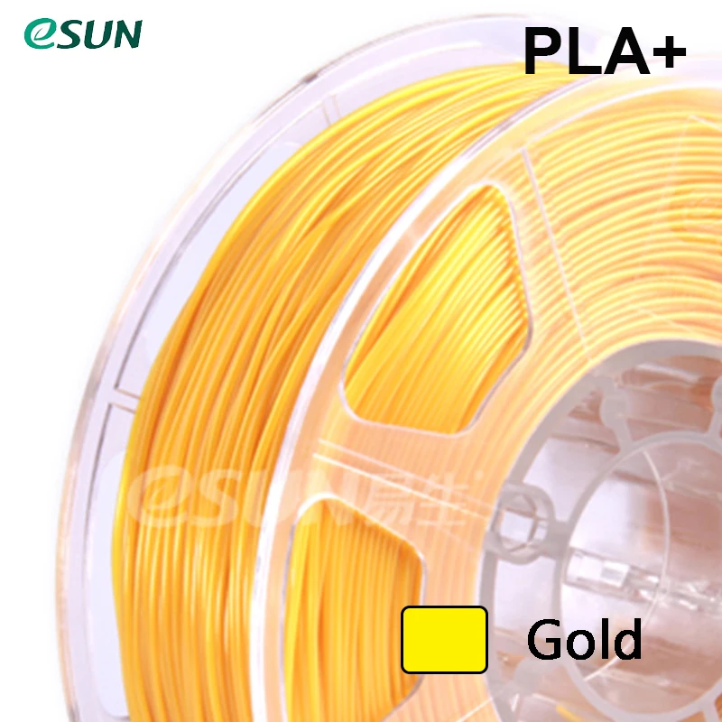 PLA Plus Glod Esun PLA, PLA+ нить цвета кожи 340 м, 1,75 мм, 1 кг/Быстрая из России - Цвет: PLA Plus Glod