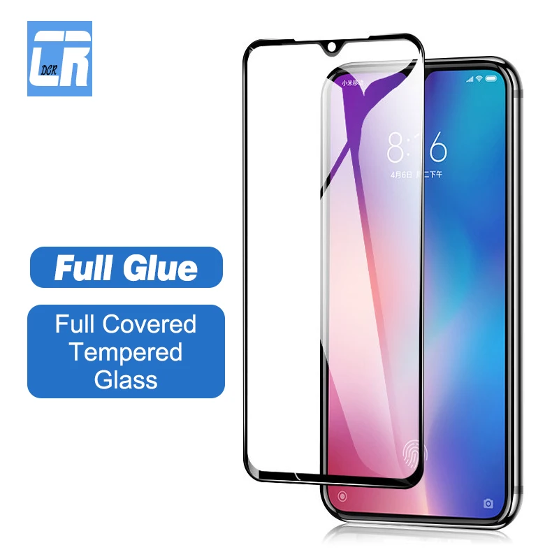 9H полное покрытие закаленное стекло для Xiaomi 9 9SE 8 Lite Pro Mix 3 Защита экрана Redmi Note 6 7