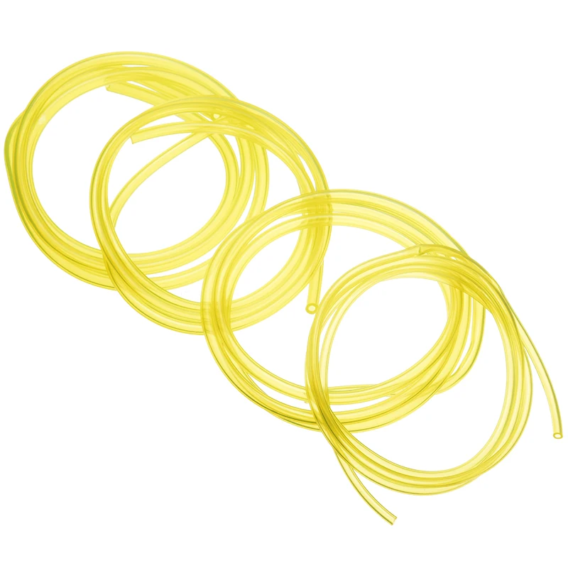 1m 4 Sizes Petrol Fuel Gas Line Pipe Hose String Tube for Trimmer Chainsaw Mower Blower Engine Machines Yellow |