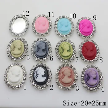 

Free Shipping 100Pcs Resin Oval Diy Rhinestone Brooches Wedding Invitation Decorative Crafts Beauty Avatar Clothing Buttons