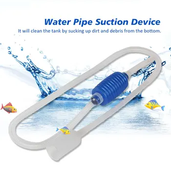 

Universal Water Pipe Suction Device Long Siphon Gravel Cleaner For Aquarium Fish Tank Washing Sand Changing Water Siphon