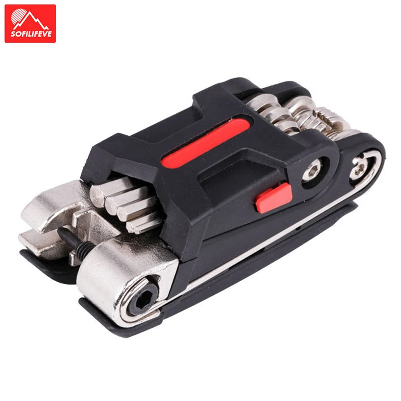 

Multifunction 16 in 1 Bicycle Repair Tools Kit Set Mini Portable MTB Road Bike Tools Hex Spoke Wrench Screwdriver Cycling Tools