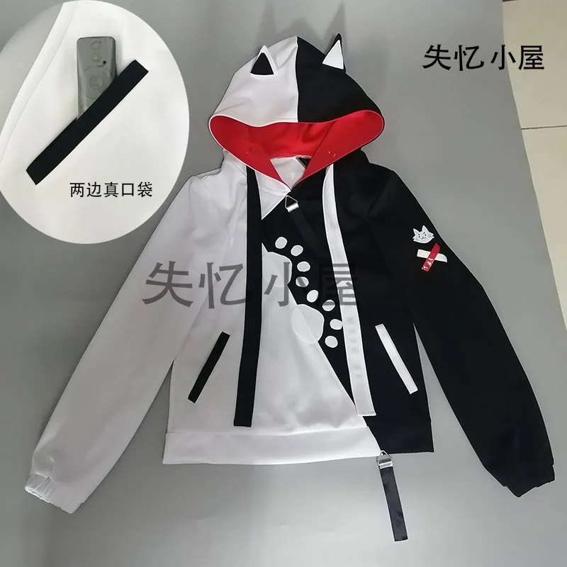 Anime Game VTuber Hololive Ookami Mio Cute Uniform Outfit