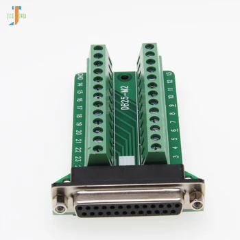 

wholesale DB25 Female 25 Pin Port Signals Breakout Board,DB25 Female 25 Pin Port terminal adapter plate 50pcs/lot