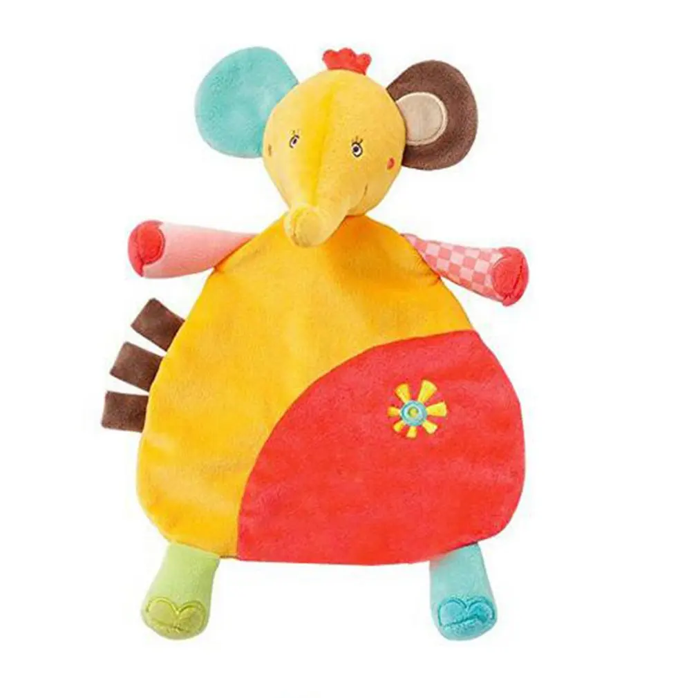 Elephant Новинка, полотенце для новорожденных, мягкие игрушки для малышей, погремушки, игрушки для куклы, детское полотенце для рук, погремушка, колокольчики, игрушки - Цвет: Elephant
