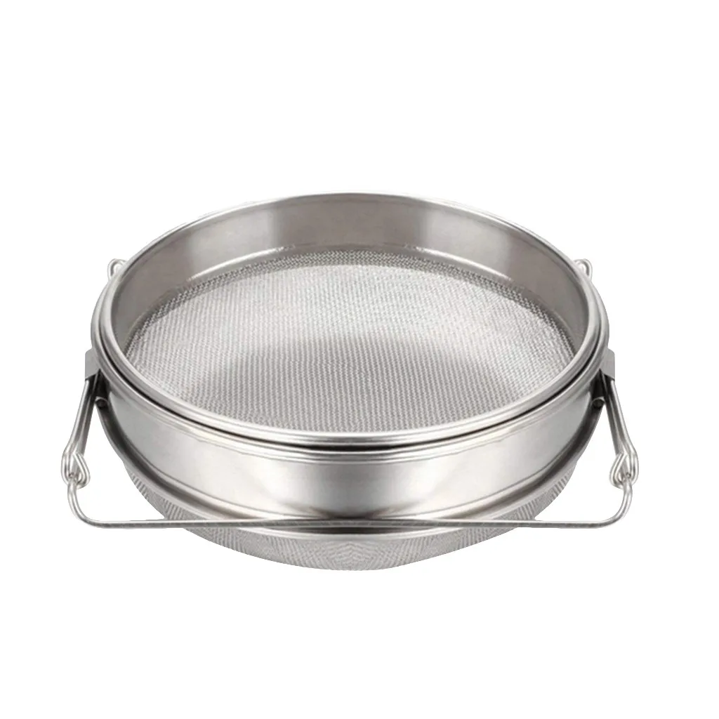 

Beekeeping Stainless Steel Honey Filters Strainer Bees Double Filtration Net Sieve Honey Tool Kitchen Tools Bees Tool #R20