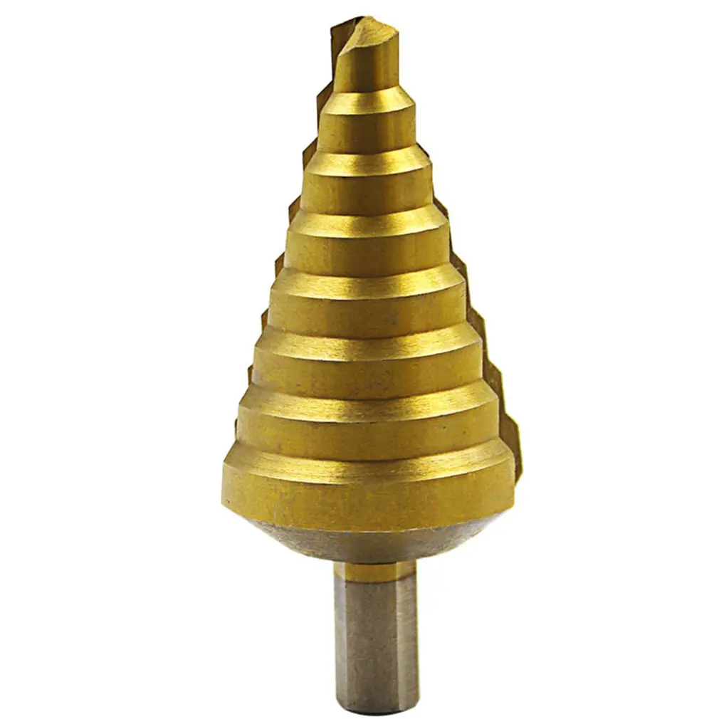 

10-45 Triangle straight Stepped drill triangular shank and straight groove Multi-function Drills hot sale