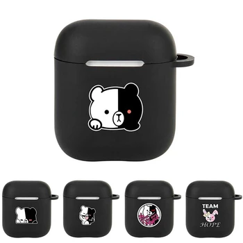 

Anime Danganronpa Headset Case For Airpods Case Bluetooth Earphone Protective Cover Silicone Headphone Case
