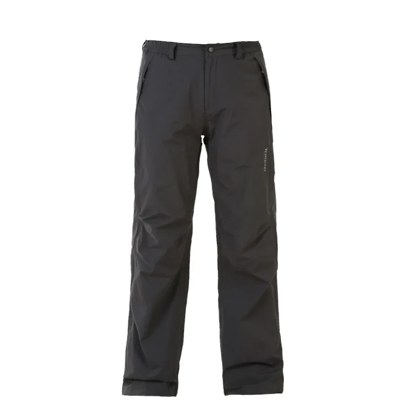 Ветрозащитные брюки для мужчин и женщин, непроливающаяся осенняя и зимняя одежда, 501-1000 юаней, Повседневная лавсановая ткань