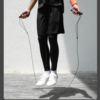 

Wireless Connect Application Electronic Counting Jump Rope USB Recharging Adjustable Skipping Rope Fitness Workout Sports Tool
