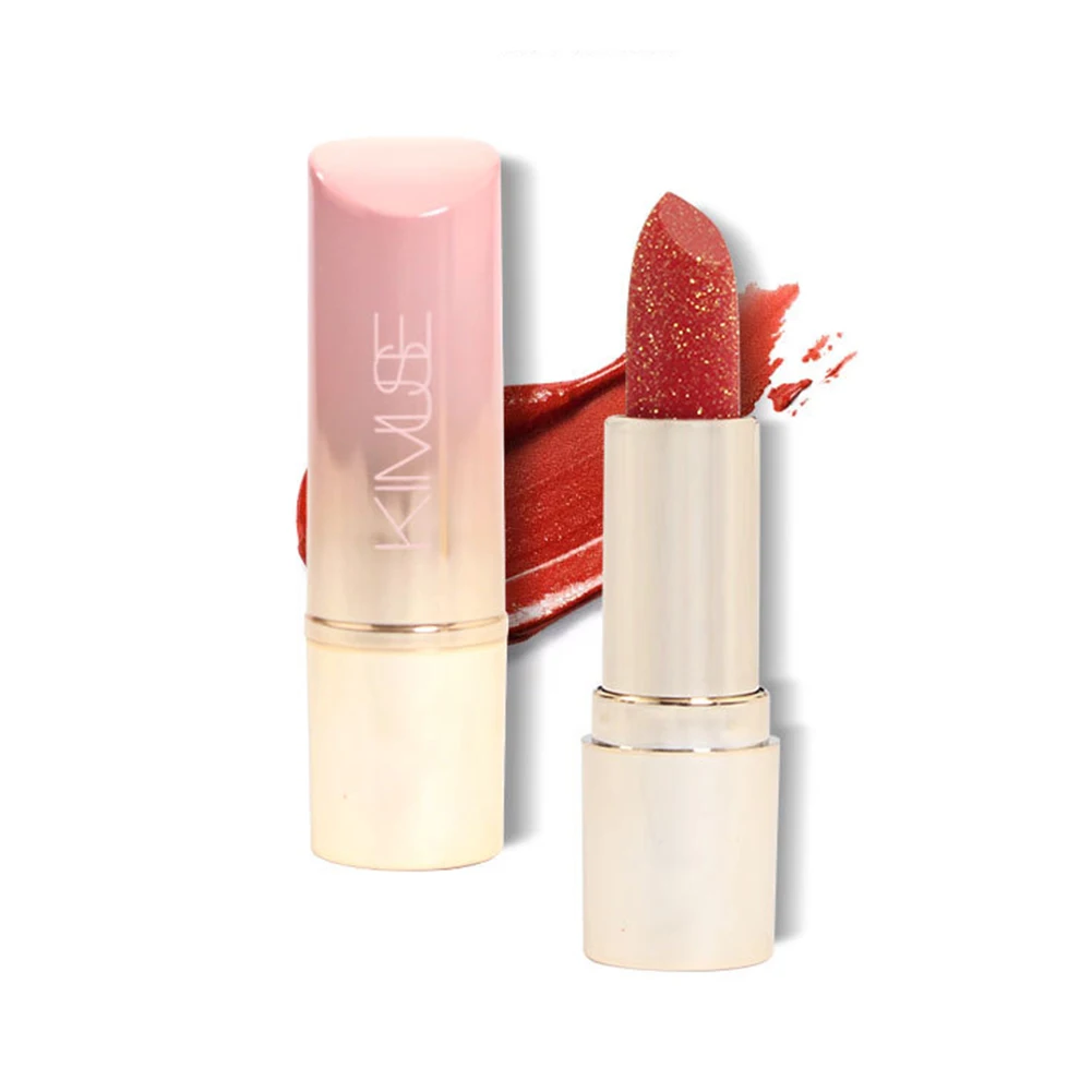 Most popular Waterproof Long Lasting 3 Colors Sexy Lipstick Nutritious Starry Pigment Cosmetics