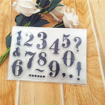 

11*16CM Hot selling digital seal transparent clear stamp silicone seal roller stamp DIY scrapbook album / card production