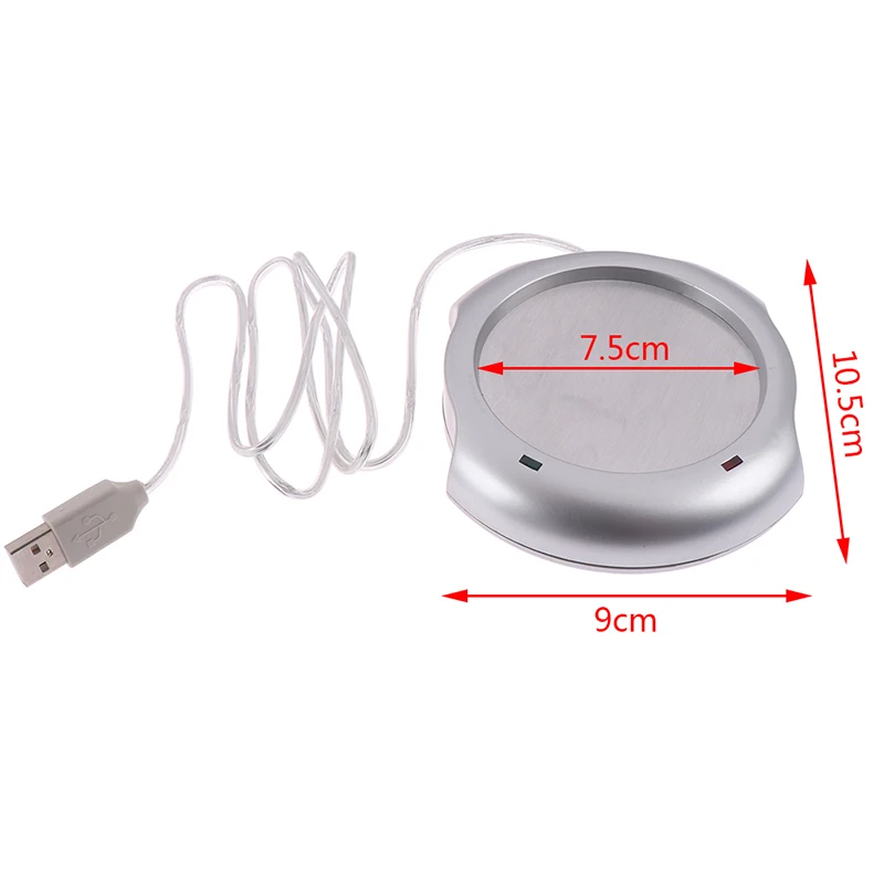 USB Insulation Coaster Heater Heat Insulation Electric Multifunctional Coffee Cup Mug Mat Pad Home Office Accessory