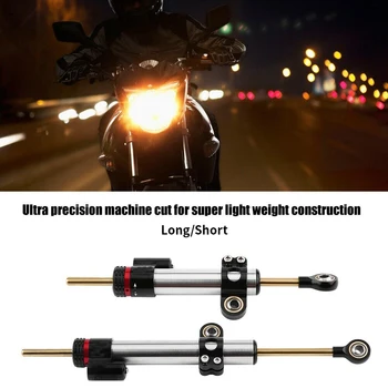 

Universal Motorcycle Handlebar Steering Stabilizer Damper Motorbike Shock Absorber Direction Damper Accessories