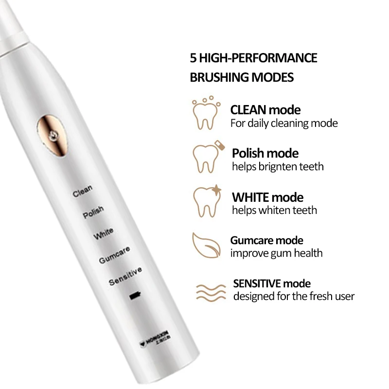 Sonic Toothbrush Adults Electric Toothbrush Rechargeable 4 8 Tooth Brush Heads Oral Nozzle For Toothbrush Dental Sound Sonic Toothbrush Adults Electric Toothbrush Rechargeable 4 8 Tooth Brush Heads Oral Nozzle For Toothbrush Dental Sound