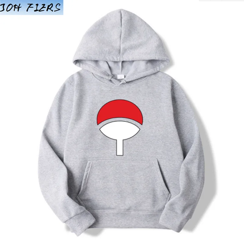 

2019 New Naruto Anime Fashion Hoodies And Sweatshirts For Couples Fashion Winter Hoodies Men Uchiha Syaringan Funny Clothes