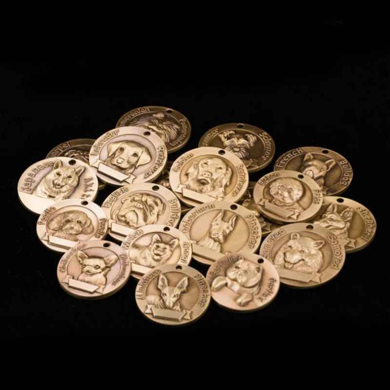 decorative dog tags