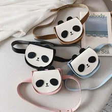 Милая Повседневная поясная сумка с героями мультфильмов для женщин; поясная сумка для девочек; однотонная детская поясная сумка с пандой; T-17775