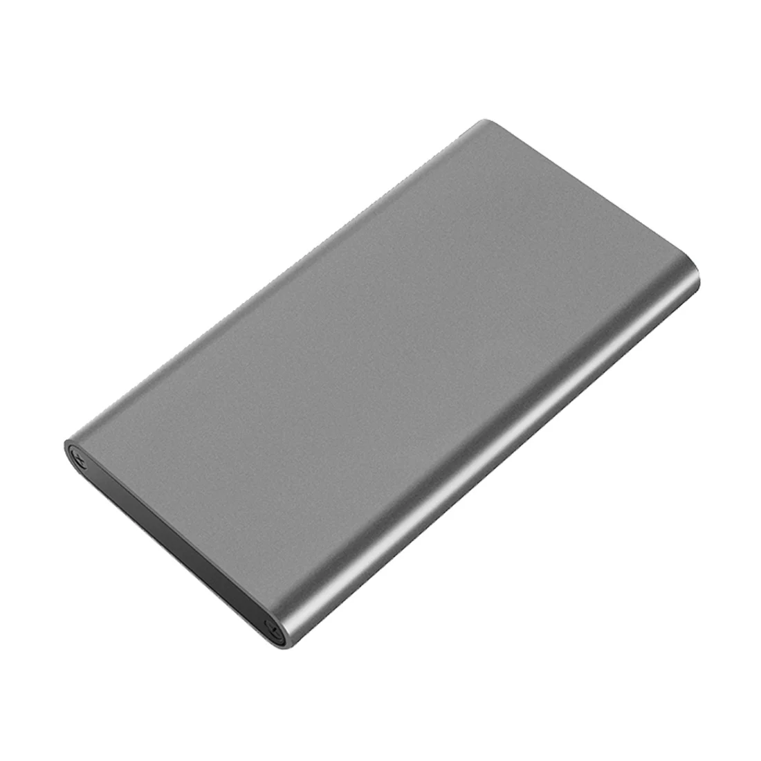 Grey XT-XINTE External Enclosure Hard Drive Mini mSATA to USB 3.0 HDD Hard Drive Adapter Case For mSATA SSD Case Box - Цвет: Grey