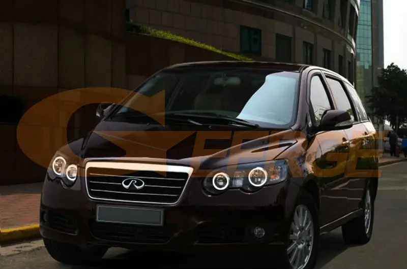Набор колец для Chery B14 Eastar Cross Rely V5 Boss Definition Crossover 2006 2011 отличные ультра яркие Кольца