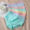 Candy Color Panties Women's Comfortable High Quality Cotton Women's Underwear Mid Waist Ureathable Women's Large Size Briefs ► Photo 2/6