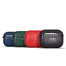 ТПУ чехол, наушники для Airpods Pro, углеродное волокно, узор, беспроводной Bluetooth, защитный чехол s on для Airpods3 Airpod Pro, чехол