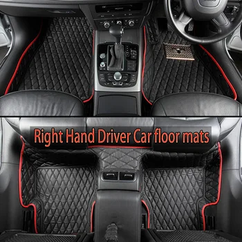 

Right hand drive/RHD for Mercedes Benz A B180 C200 E260 CL CLA G GLK300 leather Anti-slip car-styling carpet liner