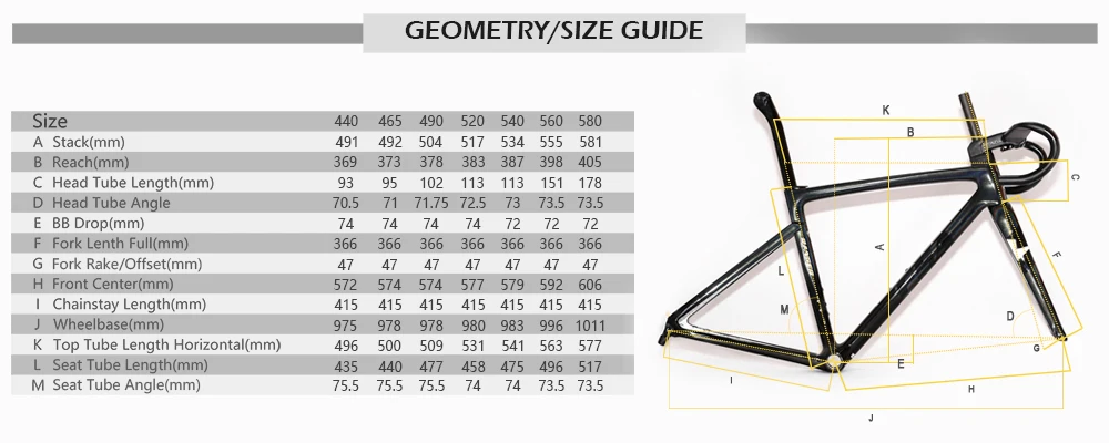 Carbon Road Bicycle Frameset Internal Disc Brake Handlebar Stem