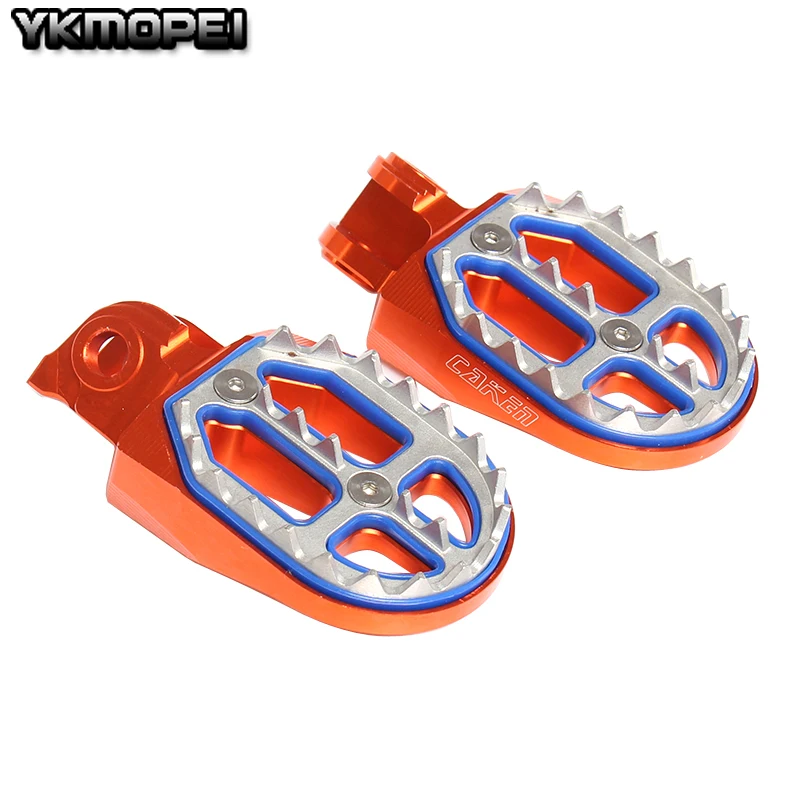 ЧПУ заготовки MX подножки подставки педали для 65 85 125 250 300 450 525 530 EXC SX SXF XCF SMR мотоцикл мотокросс эндуро Супермото