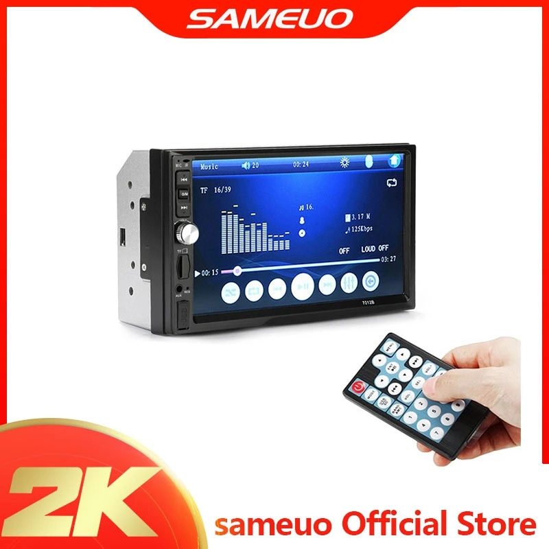 SameuoCar Mp5 player 2 din  Mp5 player car radio touch screen 7
