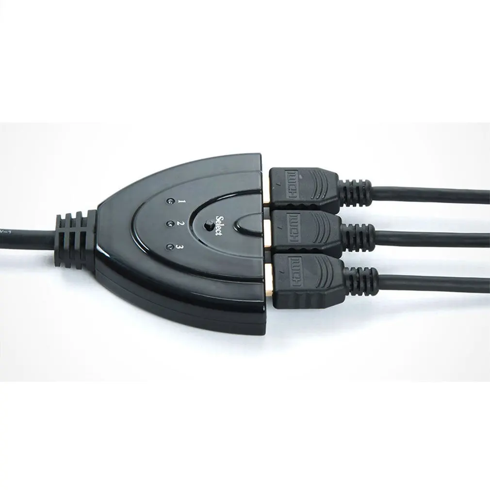 3 порта 4 к HDMI кабель адаптер входа 1 выход автоматический переключатель сплиттер