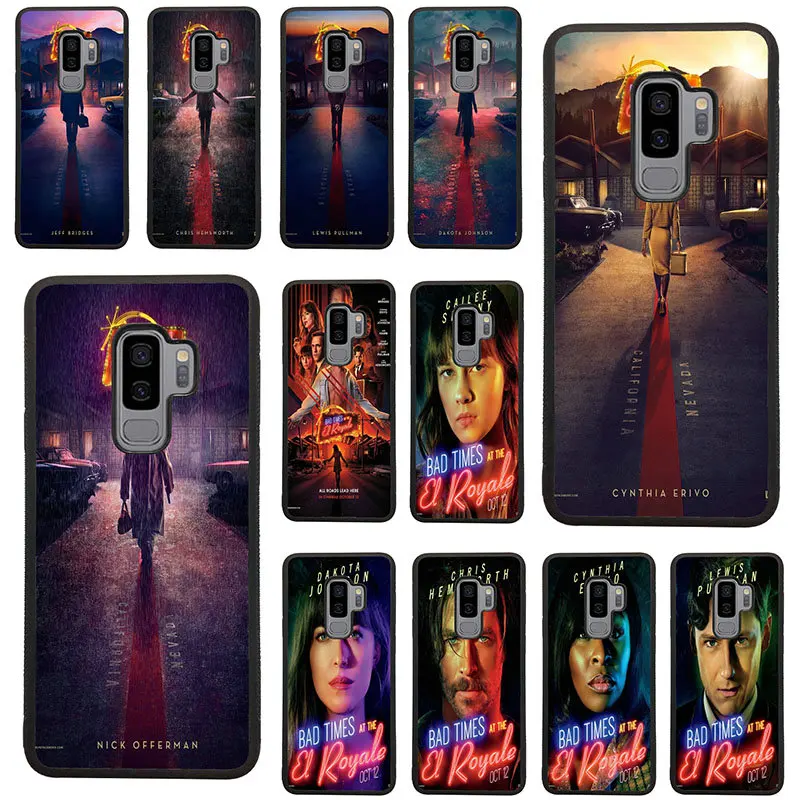 Жесткий чехол из ТПУ для Samsung Galaxy A5 A7 A8 J3 J4 J6 J7 J8 2017 2018 S7 S8 S9 S10 Pluss сумки Bad Times at the El