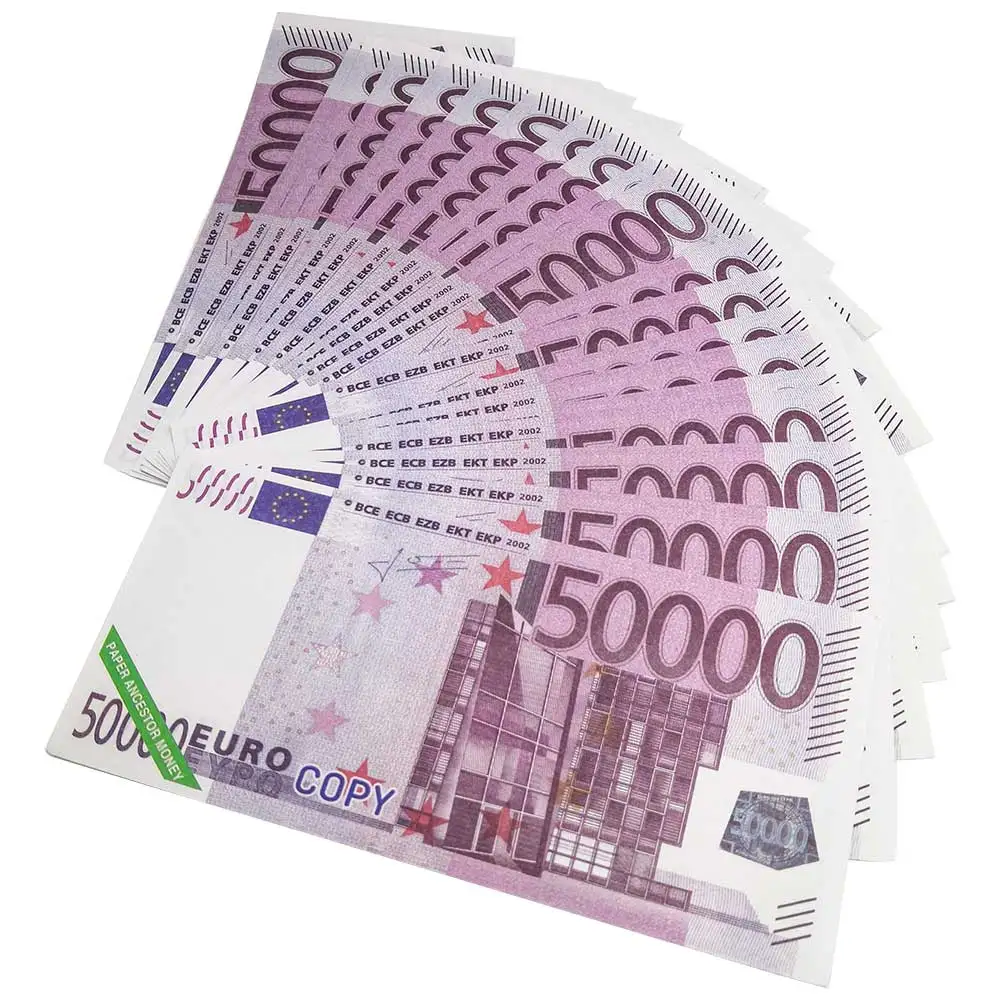 €50000 Euro Joss Paper Money Ancestor Heaven Banknote Bill Festival Day  Birthday Gifts Ghost 11 Orders - Party \u0026 Holiday Diy Decorations -  AliExpress