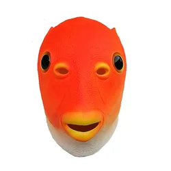Masque de poisson vert Pokemon pour homme, nouveau, Animal monstre 