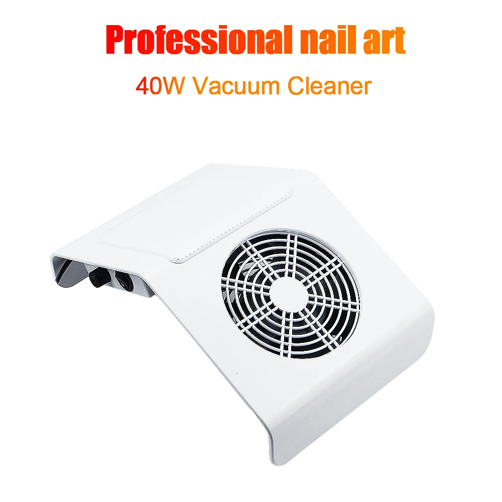 60w 4500rpm Strong Power Nail Suction Duct Collector vacuum cleaner for manicures retractable elbow dust cleaner