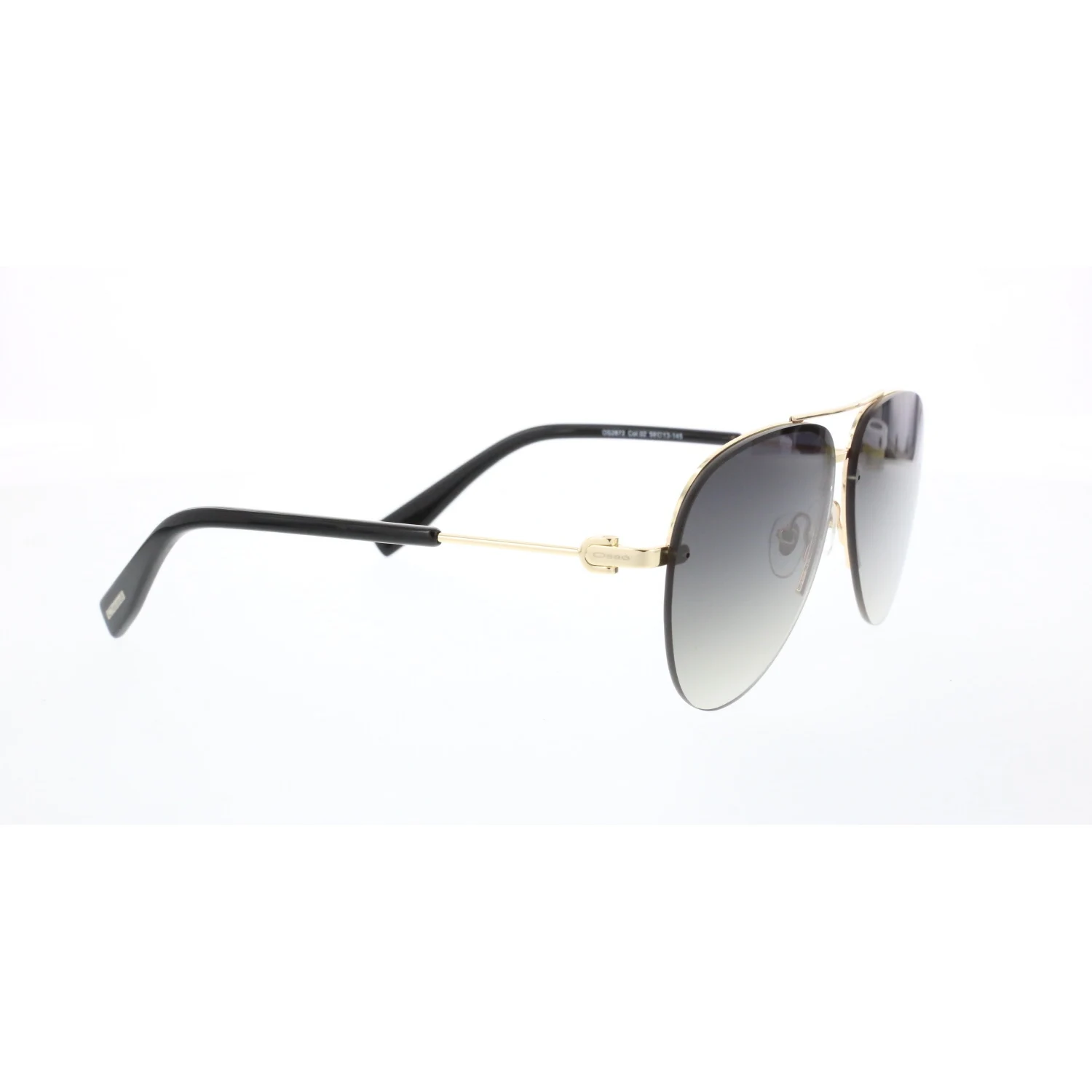 

Unisex sunglasses os 2872 02 metal gold organic drop pilot 58-13-145 osse