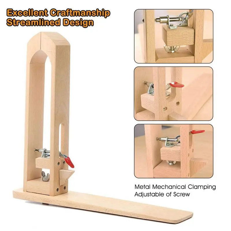 Легко-дерево кожевенное ремесло ручная прошивка кожаное ремесло шнуровка шитье Пони лошадь зажим для кожевенное ремесло шитье Сделай Сам настольный стол тоже