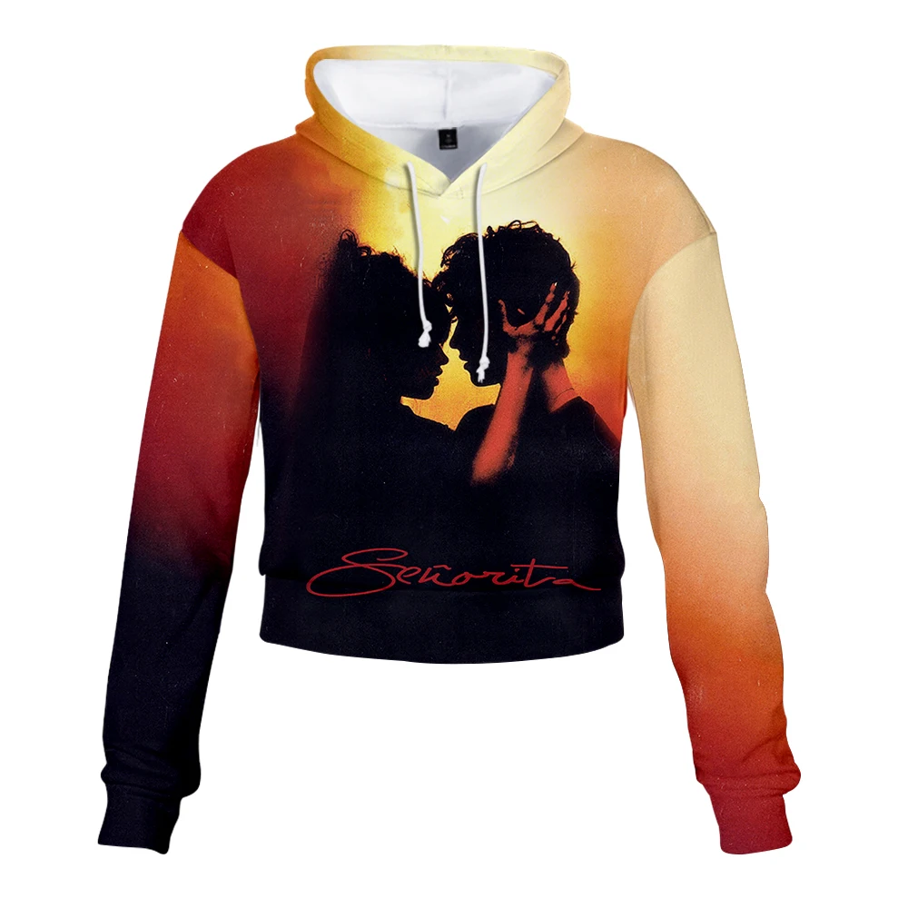 Senorita Camila Cabello & cool shawn mendes 3D уличная одежда Женский пуловер свитшот женская