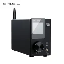 SMSL AD18 домашний полный цифровой усилитель мощности 2,1 Hifi USD ЦАП Bluetooth усилитель аудио усилитель 80 Вт