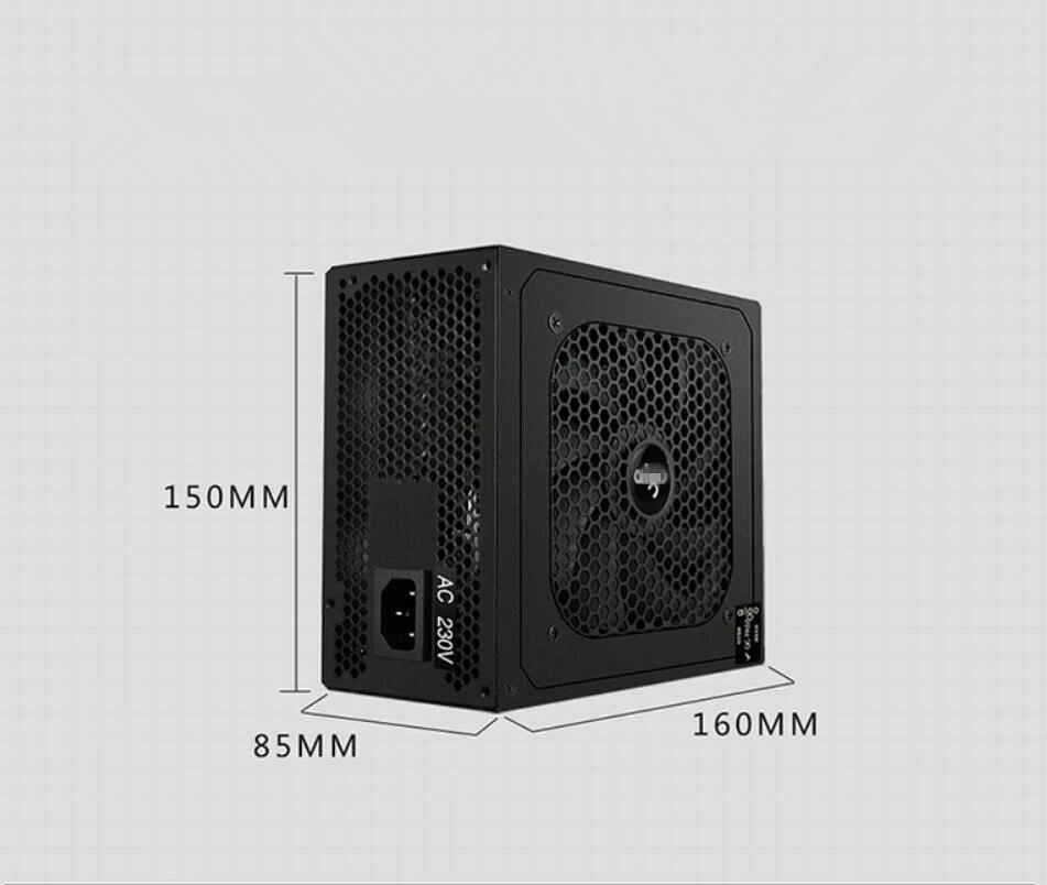 PSU для Aigo Intel ATX 12V 1060 8700 Dorsal линия Номинальная 500W Пиковая 600W блок питания G5