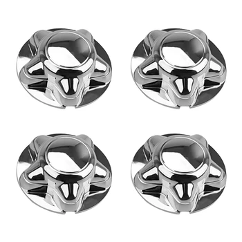 

4Pcs 7 inch Chrome Wheel Hub Cap Center Cover for Ford F150 1997-2003 Expedition Steel Rim