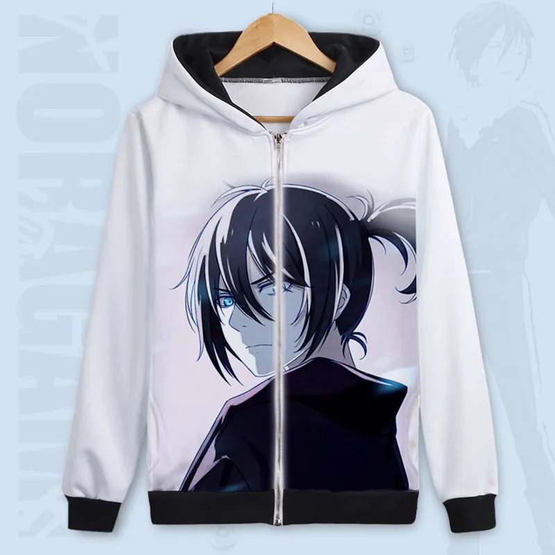 Noragami YATO Iki hijori толстовка с капюшоном, костюм для косплея для мужчин и женщин, модная мультяшная куртка с капюшоном, школьная форма для студентов