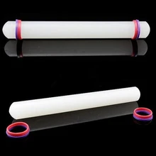 Ролик для белого теста 23 см антипригарный ролик для торта С нескользящими кругами для помадки, пирога, печенья Скалка DIY инструмент для выпечки и готовки 1 шт