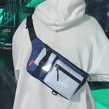 

Tidog Korean Version of the fashion Men's Sports Shoulder chest bag