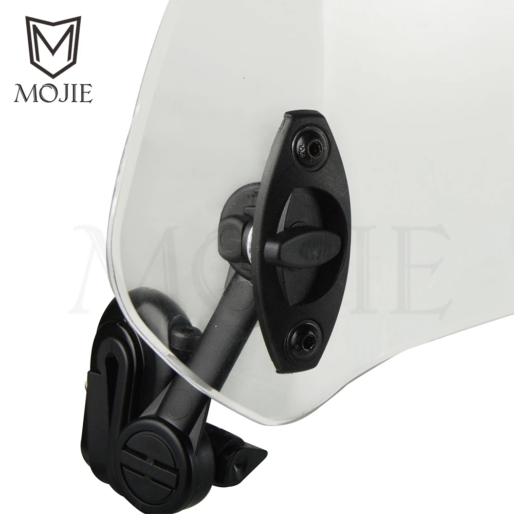 New Motorcycle Windshield Extension Spoiler Windscreen Air Deflector For Honda XL 650 600 700 1000 125V Transalp Varadero XRV750